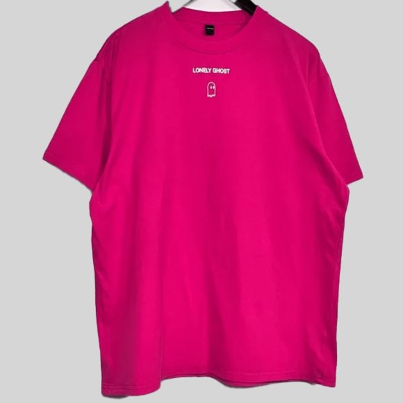 Lonely ghost- Text me Pink with white - Picture 3 of 4